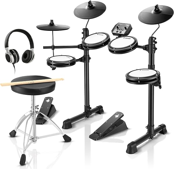 Donner DED-80 Bateria Eletrônica com Quatro Pads de Malha