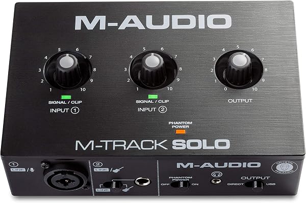 M-Audio M-Track Solo Interface de Áudio USB
