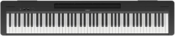 Yamaha P-145BT Piano Digital de 88 Teclas com Bluetooth de Áudio, Preto