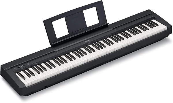 Yamaha P-45B Piano Digital de 88 Teclas, 154 x 295 x 1326 milímetros, Preto