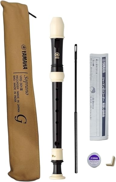 Yamaha YRS-301III Flauta Doce Soprano Germânica em Dó